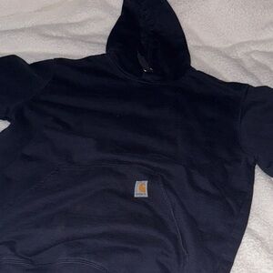 Carhartt Men's Navy Hoodie Sweater